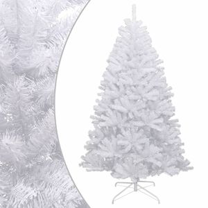 vidaXL Sapin de Noël artificiel à charnières avec neige floquée 180 cm