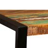 vidaXL Table &agrave; manger Bois de r&eacute;cup&eacute;ration massif 120 cm