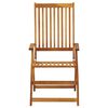 vidaXL Ensemble à manger d'extérieur 7 pcs Bois d'acacia solide