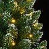 vidaXL Sapin de No&euml;l artificiel mince 300 LED 210 cm