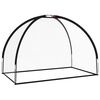 vidaXL Filet d'entraînement de golf Noir 300x150x210 cm Polyester