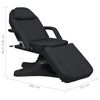 vidaXL Table de massage Noir 180x62x(86,5-118) cm