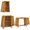 vidaXL Ensemble de meubles de salle de bain 3 pcs bois de pin massif