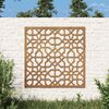 vidaXL Décoration murale jardin 55x55 cm acier corten design mauresque