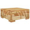 vidaXL Salon de jardin 12 pcs avec coussins Bois de teck solide
