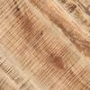 vidaXL Table basse Ø68x43 cm Bois de manguier brut