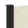vidaXL Auvent lat&eacute;ral r&eacute;tractable cr&egrave;me 120x500 cm