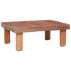 vidaXL Table basse 60x45x23 cm bois d'acajou massif