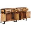 vidaXL Buffet 172x35x80 cm Bois d'acacia solide avec finition miel