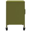 vidaXL Armoire de rangement Vert olive 60x35x56 cm Acier