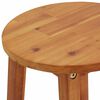 vidaXL Tabourets de bar lot de 4 bois d'acacia solide