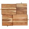 vidaXL Table basse 70x60x42 cm Bois solide d'acacia