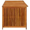 vidaXL Bo&icirc;te de rangement de jardin 175x80x75 cm Bois d'acacia solide