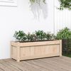 vidaXL Jardini&egrave;re d'ext&eacute;rieur 90x31x31 cm bois de pin massif