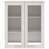 vidaXL Dessus de buffet HAMAR Blanc 85x35x100 cm Bois de pin massif