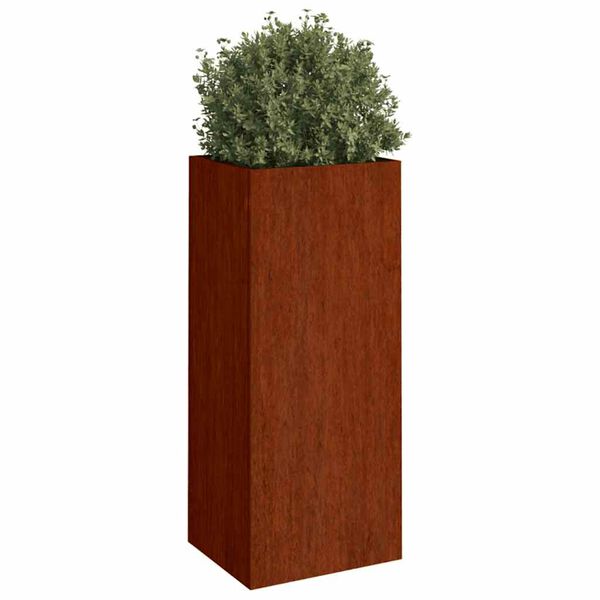 vidaXL Jardini&egrave;re 32x29x75 cm acier corten
