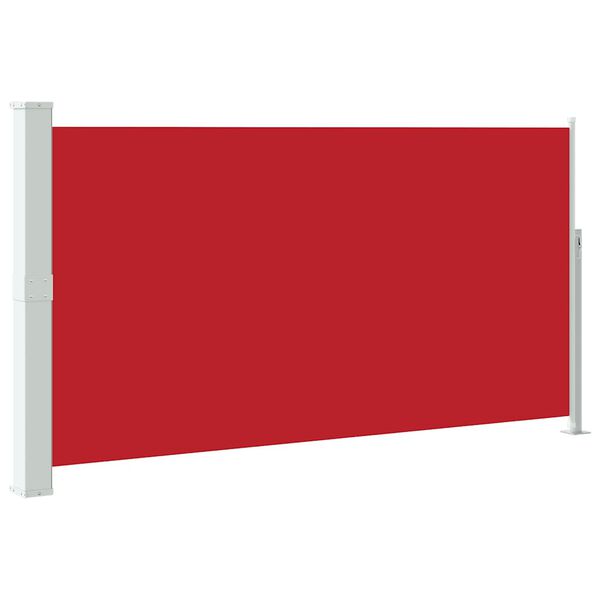 vidaXL Auvent lat&eacute;ral de patio 160x300 cm Rouge