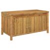 vidaXL Bo&icirc;te de rangement de jardin 110x52x55 cm Bambou