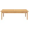 vidaXL Table de jardin 100x60x30 cm bois d'acacia solide