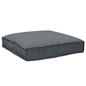 vidaXL Coussin Anthracite 80 x 80 x 12 cm Tissu Oxford
