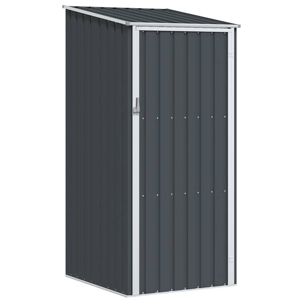 vidaXL Abri de jardin Anthracite 87x98x159 cm Acier galvanis&eacute;