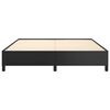 vidaXL Cadre de lit sans matelas noir California similicuir