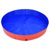 vidaXL Piscine pliable pour chiens Rouge 200x30 cm PVC