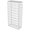 vidaXL Mur en gabion avec couvercles Acier galvanis&eacute; 50x20x100 cm