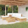 vidaXL Salon de jardin 12 pcs avec coussins Bois de teck solide