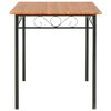 vidaXL Table à manger Marron 120x70x75 cm MDF