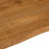 vidaXL Dessus de table à bord vivant 100x80x2,5cm bois massif manguier