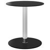 vidaXL Table basse Noir 40 cm Verre tremp&eacute;