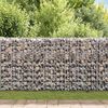 vidaXL Panier de gabion Acier galvanis&eacute; 120x30x100 cm