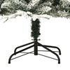 vidaXL Sapin de No&euml;l artificiel &agrave; flocons de neige Vert 240 cm PVC/PE
