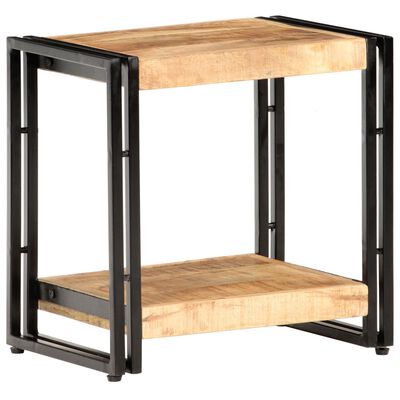 vidaXL Table d'appoint 40x30x40 cm Bois de manguier brut