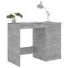 vidaXL Bureau Gris b&eacute;ton 100x50x76 cm Bois d'ing&eacute;nierie