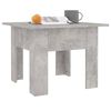 vidaXL Table basse gris b&eacute;ton 55x55x42 cm bois d'ing&eacute;nierie