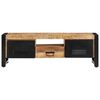 vidaXL Meuble TV 120x30x40 cm Bois massif de manguier