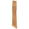 vidaXL Tabouret pliant 40x32,5x70 cm Bois massif de teck