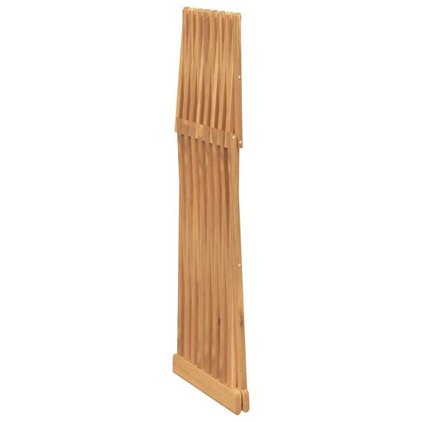 vidaXL Tabouret pliant 40x32,5x70 cm Bois massif de teck