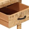 vidaXL Table de chevet 40x40x50 cm bois de manguier massif