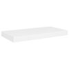 vidaXL &Eacute;tag&egrave;res murales flottantes 2 pcs blanc 50x23x3,8 cm MDF