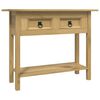 vidaXL Table console Gamme Corona Pin mexicain 93x34,5x73 cm