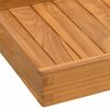 vidaXL Plateau de service 60x35 cm Bois de teck massif