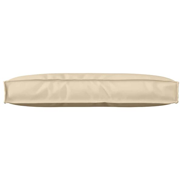 vidaXL Coussin Beige 80 x 40 x 12 cm Tissu Oxford