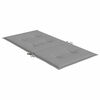 vidaXL Coussins de chaise de jardin &agrave; dossier bas lot de 2 gris