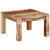 vidaXL Table basse 55x55x35 cm Bois de récupération massif