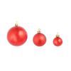 Boules de No&euml;l 100 pcs Rouge/Dor&eacute;/Vert