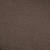 vidaXL Canap&eacute; d'angle marron tissu
