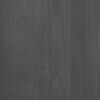 vidaXL Bureau HAMAR Gris fonc&eacute; 110x40x75 cm Bois massif de pin